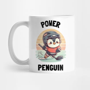 Power Penguin – Ice Cold & Ready to Score Mug